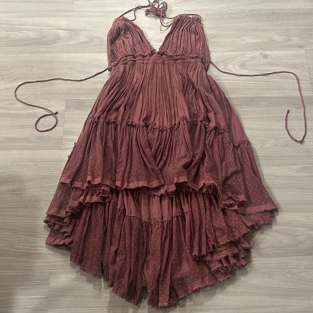 Free People 100 Degrees Mini Dress Smokey Purple - Picture 3 of 8